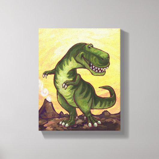 Tyrannosaurus Gifts & Accessoires Canvas Afdruk (Voorkant)