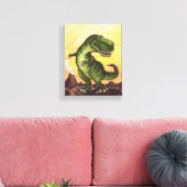 Tyrannosaurus Gifts & Accessoires Canvas Afdruk (Insitu (Woonkamer))