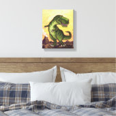 Tyrannosaurus Gifts & Accessoires Canvas Afdruk (Insitu (Slaapkamer))