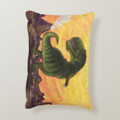 Tyrannosaurus Gifts & Accessoires Decoratief Kussen (Achterkant (Verticaal))