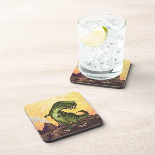 Tyrannosaurus Gifts & Accessoires Drankjes Onderzetter (Rechterzijde)