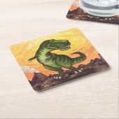 Tyrannosaurus Gifts & Accessoires Kartonnen Onderzetters (Schuin)
