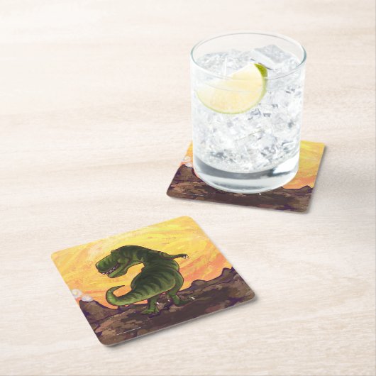 Tyrannosaurus Gifts & Accessoires Kartonnen Onderzetters (Insitu)