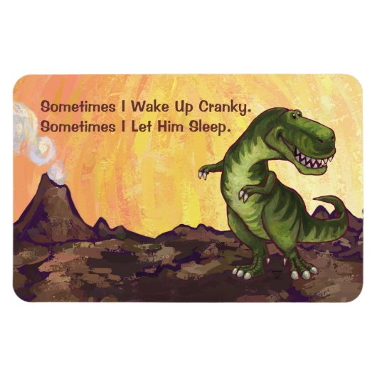 Tyrannosaurus Gifts & Accessoires Magneet (Horizontaal)