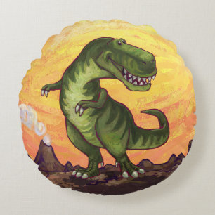 Tyrannosaurus Gifts & Accessoires Rond Kussen