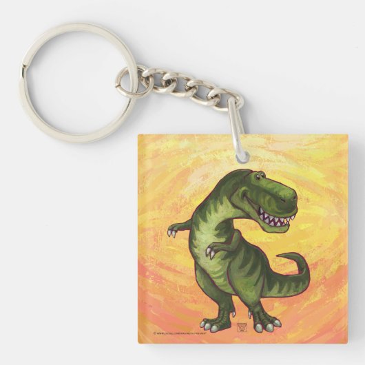 Tyrannosaurus Gifts & Accessoires Sleutelhanger (voorkant)