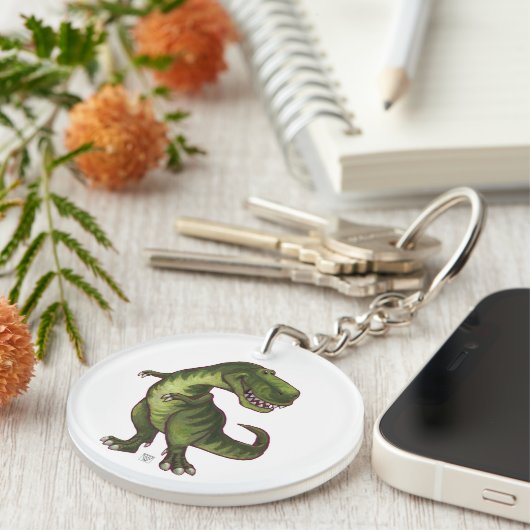 Tyrannosaurus Gifts & Accessoires Sleutelhanger (Voorkant Rechts)