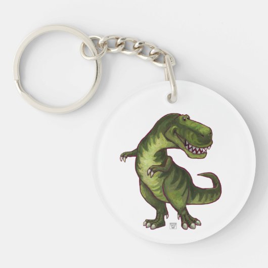 Tyrannosaurus Gifts & Accessoires Sleutelhanger (Voorkant)