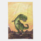 Tyrannosaurus Gifts & Accessoires Theedoek (Verticaal)
