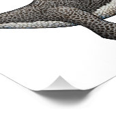 Tyrannosaurus Illustratie Foto Afdruk (Hoek)