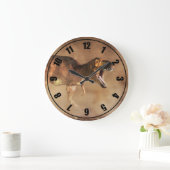 Tyrannosaurus in een stofachtig Storm Grote Klok (Huis)