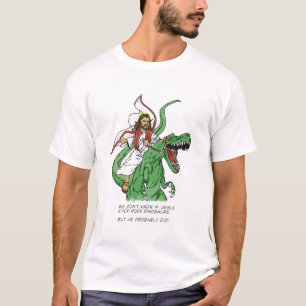 Tyrannosaurus Jesus T-shirt