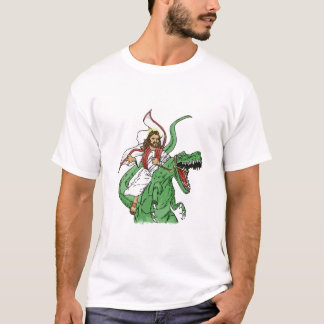 Tyrannosaurus Jesus T-shirt