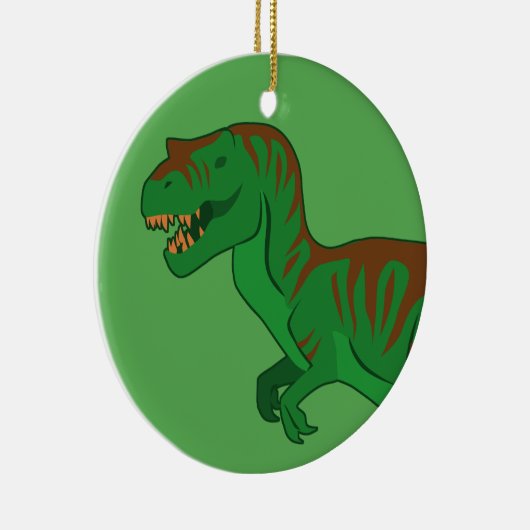 Tyrannosaurus Keramisch Ornament (Rechts)