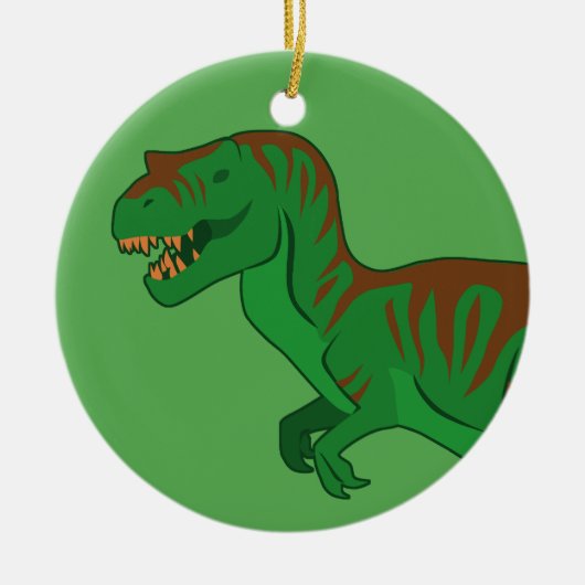 Tyrannosaurus Keramisch Ornament (Voorkant)