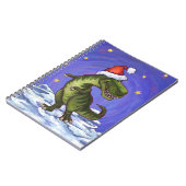 Tyrannosaurus Kerstmis Notitieboek (Linkerzijde)