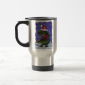 Tyrannosaurus Kerstmis Reisbeker (Links)