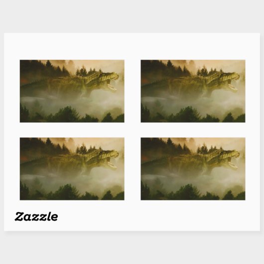 Tyrannosaurus King of Dinos Sticker (Vel)