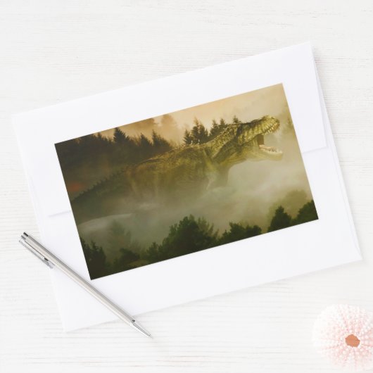 Tyrannosaurus King of Dinos Sticker (Envelop)