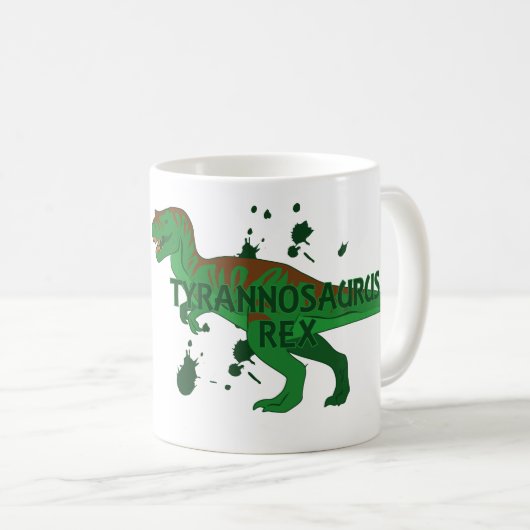 Tyrannosaurus Koffiemok (Voorkant rechts)