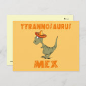 Tyrannosaurus Mex Briefkaart (Voorkant / Achterkant)