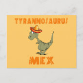 Tyrannosaurus Mex Briefkaart (Voorkant)