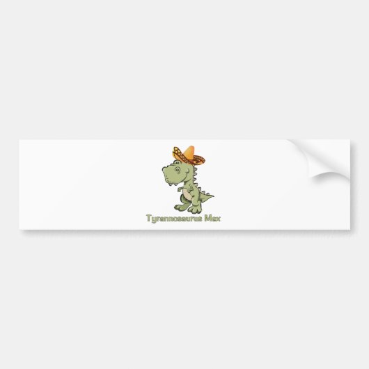 Tyrannosaurus Mex Bumpersticker (Voorkant)