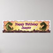 Tyrannosaurus Party Centre Poster (Voorkant)