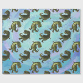 Tyrannosaurus Patronen Cadeaupapier (Vlak)