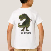 Tyrannosaurus Pet Topjes T-shirt (Achterkant)
