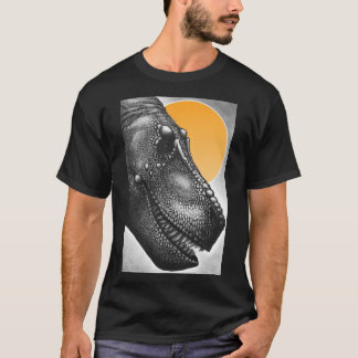 Tyrannosaurus Portret Illustratie Shirt