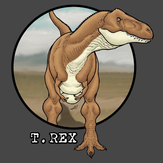 Tyrannosaurus rex #1 t-shirt