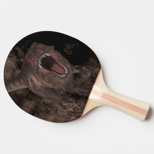 Tyrannosaurus rex 1 tafeltennisbatje (Zijkant)