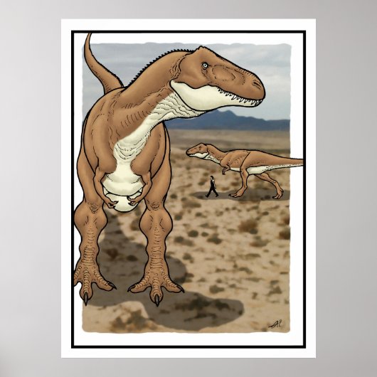 Tyrannosaurus rex #3 poster (Voorkant)