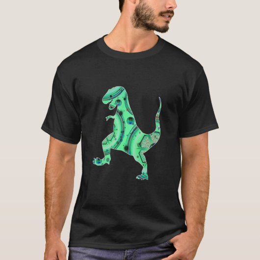 Tyrannosaurus Rex Animal Rex Creepy Dinosaur T-shirt (Voorkant)