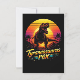 Tyrannosaurus Rex Bedankkaart