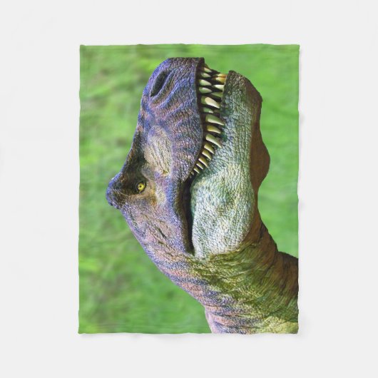 Tyrannosaurus Rex Blanket Fleece Deken (Voorkant)