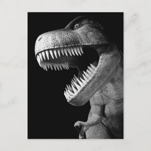 Tyrannosaurus Rex Briefkaart (Voorkant)