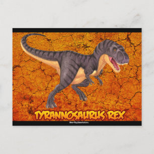 Tyrannosaurus Rex briefkaart