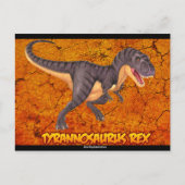 Tyrannosaurus Rex briefkaart (Voorkant)