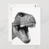 Tyrannosaurus Rex Briefkaart (Voorkant / Achterkant)