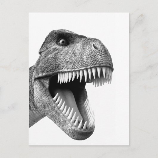 Tyrannosaurus Rex Briefkaart (Voorkant)