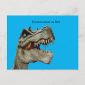 Tyrannosaurus Rex Briefkaart (Voorkant)