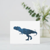 Tyrannosaurus Rex Briefkaart (Staand voorkant)