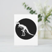 Tyrannosaurus Rex Briefkaart (Staand voorkant)