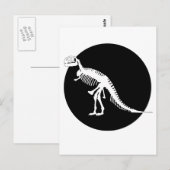Tyrannosaurus Rex Briefkaart (Voorkant / Achterkant)