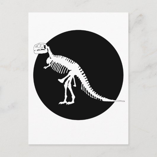 Tyrannosaurus Rex Briefkaart (Voorkant)