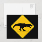 Tyrannosaurus rex briefkaart (Voorkant / Achterkant)