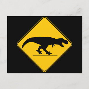 Tyrannosaurus rex briefkaart