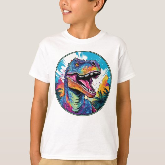 Tyrannosaurus Rex - Classic Dinosaur T-shirt T-shi (Voorkant)